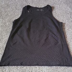 ZYIA Black Sleeveless Tank Top